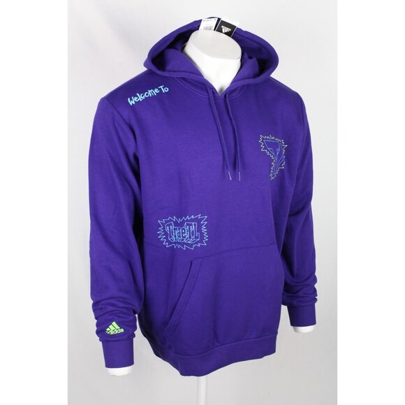 adidas Other - 🔥 New Adidas Trae Young Hoodie Size XL HZ1209 Welcome To Trae-TL" Purple –🔥